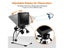 Elikliv EDM9 7 Inch 1080P LCD Digital Microscope 50X-1200X Soldering Carousel 5
