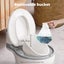 Bopeep Potty Training Seat Kids Safety Toilet Trainer Toddler Non-Slip Grey Carousel 4