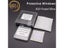 BRH Glass Laser Protection Lens/Protective Windows /28 For Fiber Laser Cutting Carousel 4