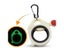 Cable Tie Organizer Plastic Fluorescent Storage Cable Tie Holder Portable Carousel 3