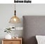 Vintage Pendant Light Glass Hanging Lamp Carousel 6