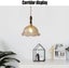 Vintage Pendant Light Glass Hanging Lamp Carousel 7