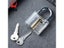 KAK Transparent Practice Padlock With Keys 80x50mm DIY Visible Lock Pick Tools Carousel 2