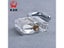KAK Transparent Practice Padlock With Keys 80x50mm DIY Visible Lock Pick Tools Carousel 3