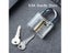 KAK Transparent Practice Padlock With Keys 80x50mm DIY Visible Lock Pick Tools Carousel 1