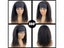 Synthetic Wig African Women Yaki Straight Headband Wigs Brownish #4 Medium Carousel 1