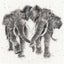 Bothy Threads Cross Stitch Kit - Age is Irrelephant Carousel 1