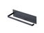 Wall Mount Paper Towel Holder with Self Adhesive for Kitchen - Black Carousel 2