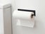 Wall Mount Paper Towel Holder with Self Adhesive for Kitchen - Black Carousel 3