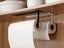 Wall Mount Paper Towel Holder with Self Adhesive for Kitchen - White Carousel 3