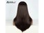 Synthetic Lace Front Wig Hair Straight Baby Hair Bob Wig 22" Brown For Women Carousel 7