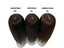 Brown Human Hair Topper 5X5inch 4D Fringe For Women With Side Bangs Carousel 7
