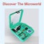 Microscope Set with Accessories Kit 100X-1200X Children Kids Students All-Metal Carousel 4