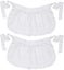 2 Piece Two Pocket Vintage Kitchen Ruffle Half Belt Aprons Carousel 1