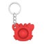 Decompression Keychain Squeeze Music Decompression Vent Toy Red Carousel 1