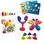 Kids Sorting Color Stacking Stones Toys Rainbow Pebbles Baby Learning Toys For Carousel 3