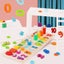 Wooden Shape Number Cognitive Building Block Sort Toys Stacked Shape Learning T Carousel 2