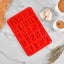 DIY Silicone Large Alphabet Letter Silicone Mould Stencil Cake Jelly Moulds Tool Carousel 4