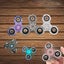 Triangle Hand Spinner Anti-stress Comfortable Hand Feeling Finger Helix Toy Carousel 4