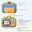Kids Camera Print Camera 1080P HD Video Camera Blue Carousel 4