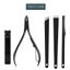 16pcs/set Nail Cutter Set Nail Clipper Folding Bag Stainless Steel Cutter Tool F Carousel 4