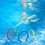 Diving Game Toys Set Swimming Pool Throwing Toy Dive Swim Rings Circle Underwate Carousel 2