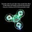 Crystal Led Light Fidget Spinner Toy Hand Tri Spinner Single Finger Fast Bearing Carousel 4