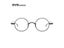 Pure Titanium Retro Round Eyeglass Frames For Men Women Carousel 5