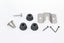 Ruentech Dartboard Mounting Bracket Hardware Kit 1 Set Carousel 3
