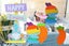 Easter Bunny Carrot Pop Fidget Toy For Boys Girls Toddlers,silicone Animal Rabbi Carousel 3