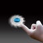 Six-spinners Finger Toy Anti-stress Autism Hand Spinner With Blue Cover Carousel 2