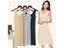 Seamless Full Slips Women Petticoat Underskirt Plus Size V Neck Sleeveless Ice Carousel 2