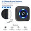 Wireless DoorBell Waterproof Battery Operated Loud Chime Doorbell Wireless black Carousel 3