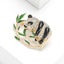 Panda Lapel Pin Rhinestone Bamboo Badge For School Office And Parties Carousel 5