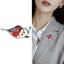 Hummingbird Enamel Pin Jewelry For Clothing Parties Carousel 4