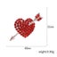 Red Heart Brooch Pin Love Carousel 2