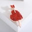 Red Heart Brooch Pin Love Carousel 4
