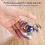 Colorful Tri-spinner Fingertip Hand Spinner Toy Adhd Finger Toy Anti Stress Carousel 3