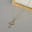 New Snake Wrapped Cross Pendant Necklace Yellow Gold Filled Mens Boys Punk Hip H Carousel 5