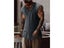 Vintage Solid Color Cotton Tops Men Casual Sleeveless V-Neck Loose Tank Tops Carousel 8