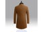 Korean Style Men Trench Coat Lapel Buttons Woolen Coat Casual Overcoat Jackets Carousel 5