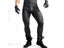 Fashion Black Men's PU Leather Leggings Motorcycle Pants Wet Look Carousel 1