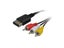 1.8M Composite AV Cable For SEGA Dreamcast RCA Cord For DC Carousel 5