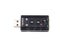 New Virtual 7.1 Channel Sound Card External USB 2.0 Audio Mic Speaker Adapter Carousel 4