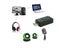 New Virtual 7.1 Channel Sound Card External USB 2.0 Audio Mic Speaker Adapter Carousel 7