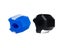 2Pcs Jaw Exerciser Silicone Jawline Shaper Facial Exerciser - Black+Blue Carousel 1