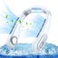 Portable Neck Fan 3000mAh Bladeless Fan Cooling with Display Neck Fan(WhiteL© Carousel 1