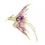 Crystal Phoenix Bird Brooch 5 Colour Enamel Beauty Pin Carousel 6
