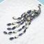 Peacock Brooch Rhinestone Tassel Tail Bird Pin Carousel 6