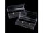 10Pcs Recording Blank Cassette Case Transparent Dustproof Box Carousel 3